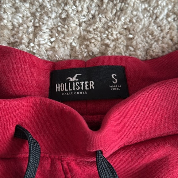 🍍Hollister Men’s tape jogger sweatpants🍍pockets🍍Sz small🍍inseam 25”🍍 - Picture 3 of 4